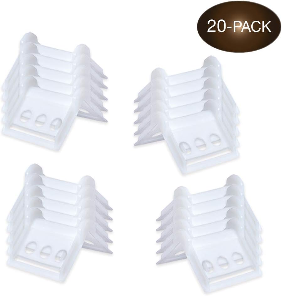 20-Pack Corner Edge Protectors for Cargo Loads T1644