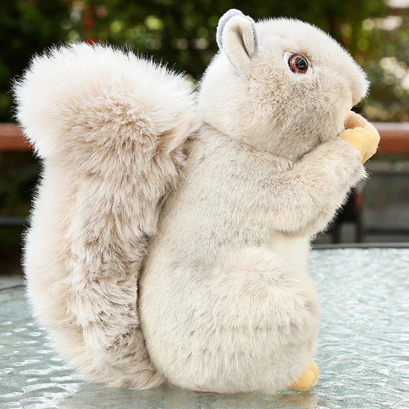 20cm Plush Squirrel Stuffed Doll Throw Pillow S703