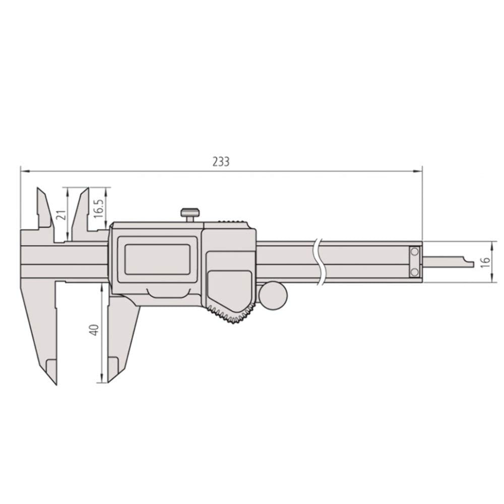 Coolant Proof Digimatic Caliper, IP67 M99694