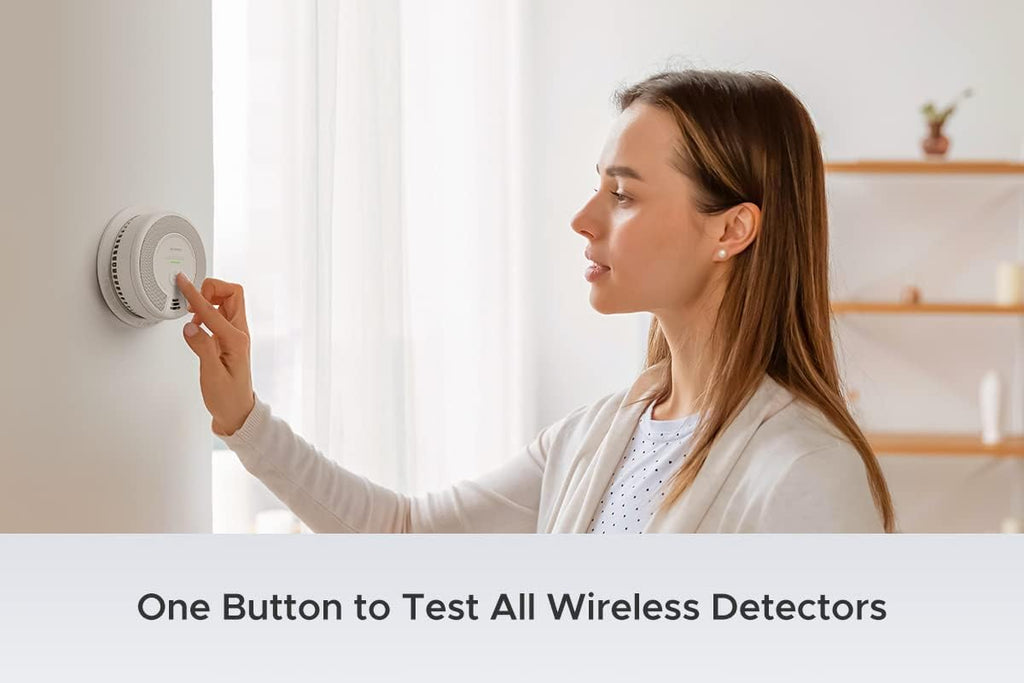 Wireless Interconnected Smoke and Carbon Monoxide Detector, 10-Year Battery, Pack of 3 S13551