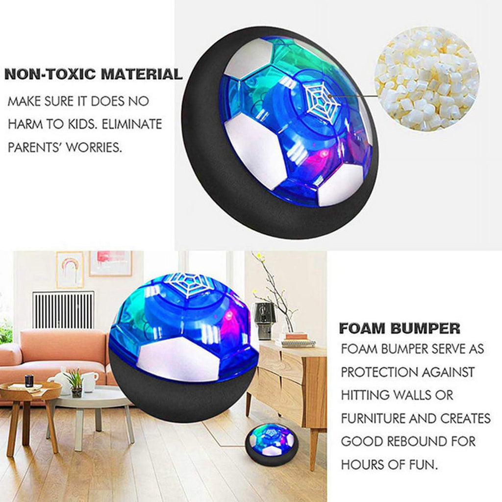 LED Hover Soccer Ball USB Charging Electric Air Cushion Indoor Toy L908900