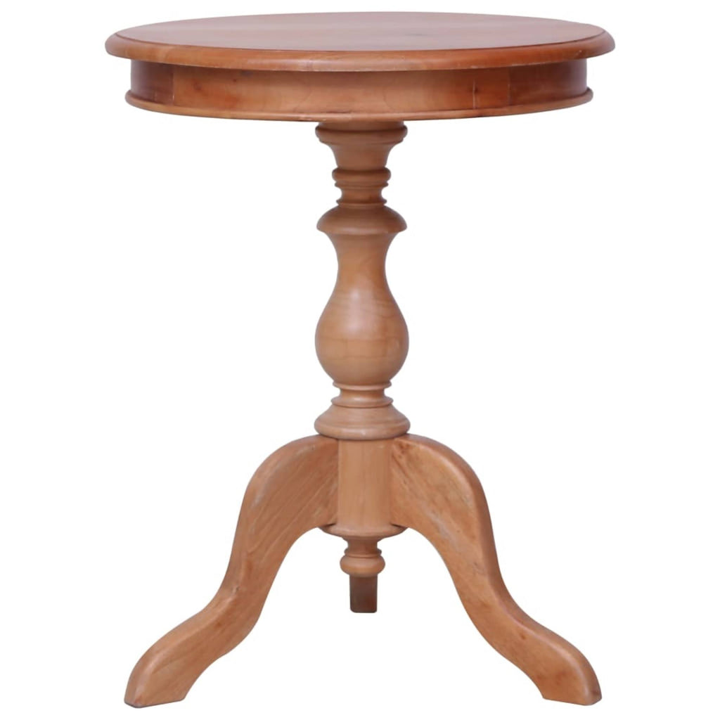 Side Table Natural Solid Mahogany Wood C138