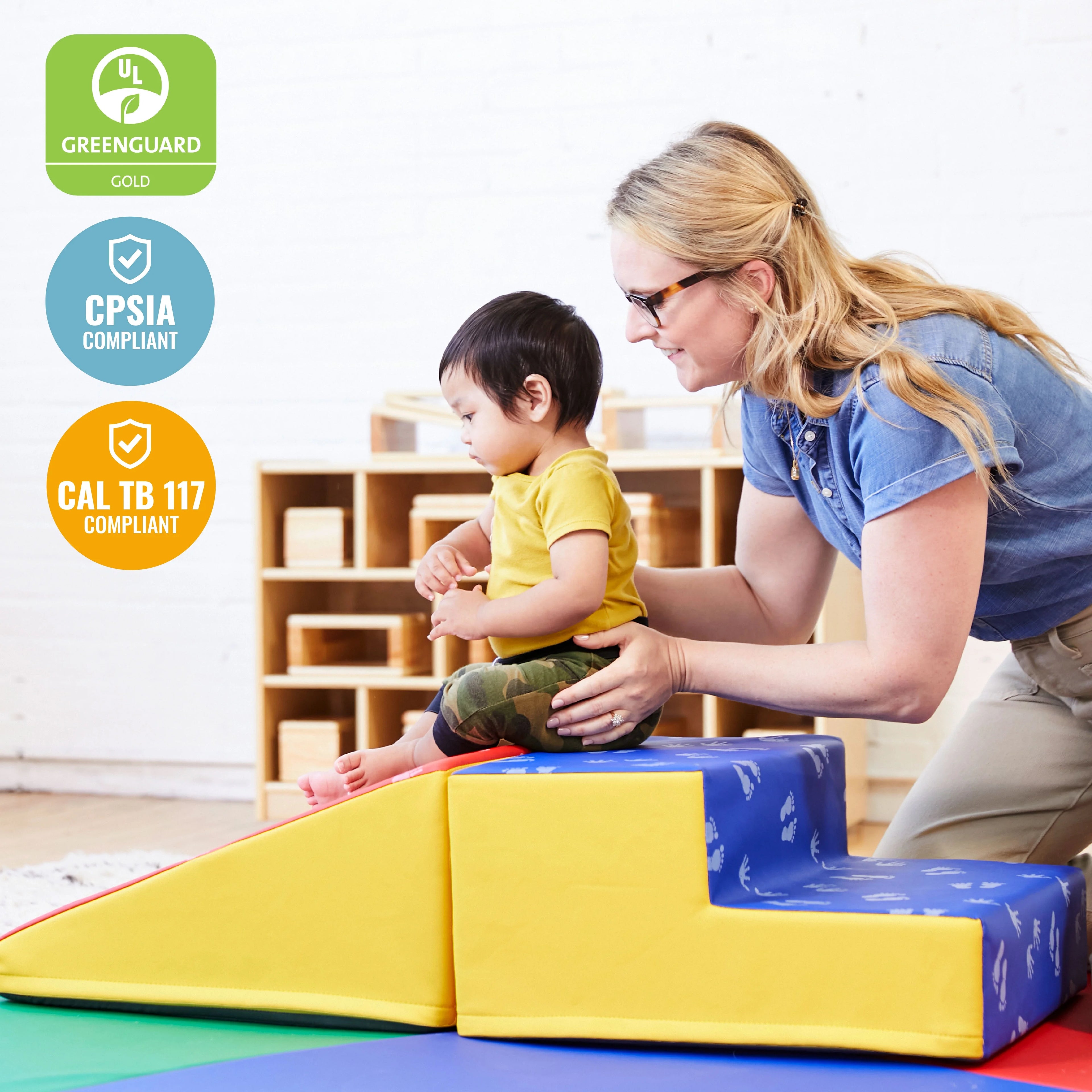 2-Piece Beginner Climber and Slide M19825