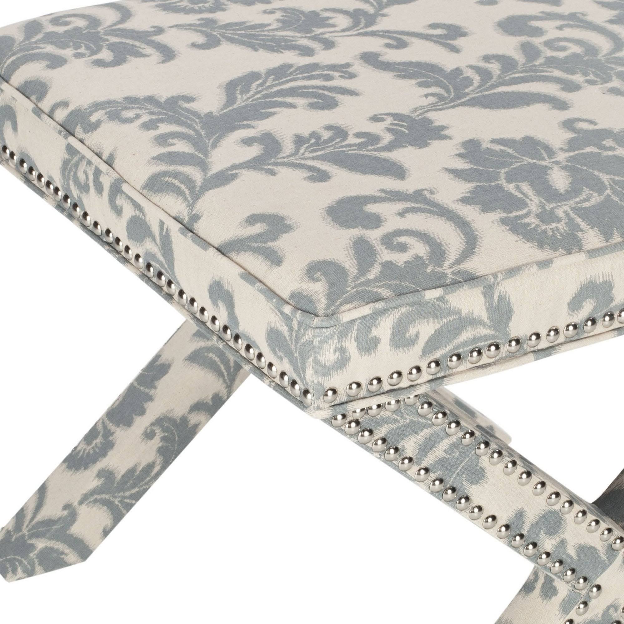 Slate/Beige Ottoman Z77807