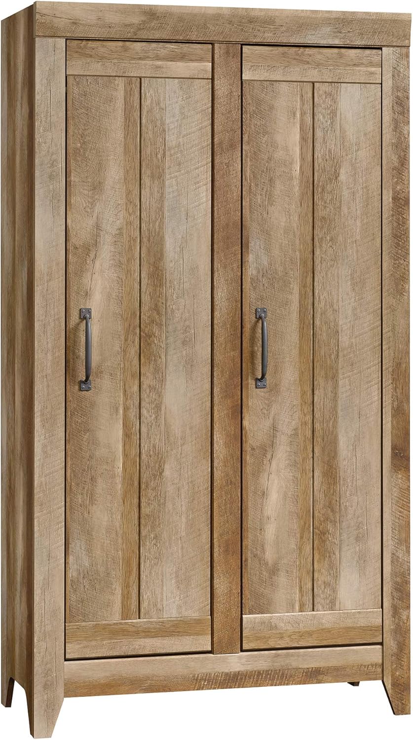 Craftsman Oak Storage Cabinet X424857