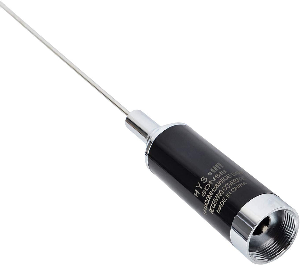 Dual Band NMO Mobile Antenna Stainless Steel Whip, Pack of 2 U760