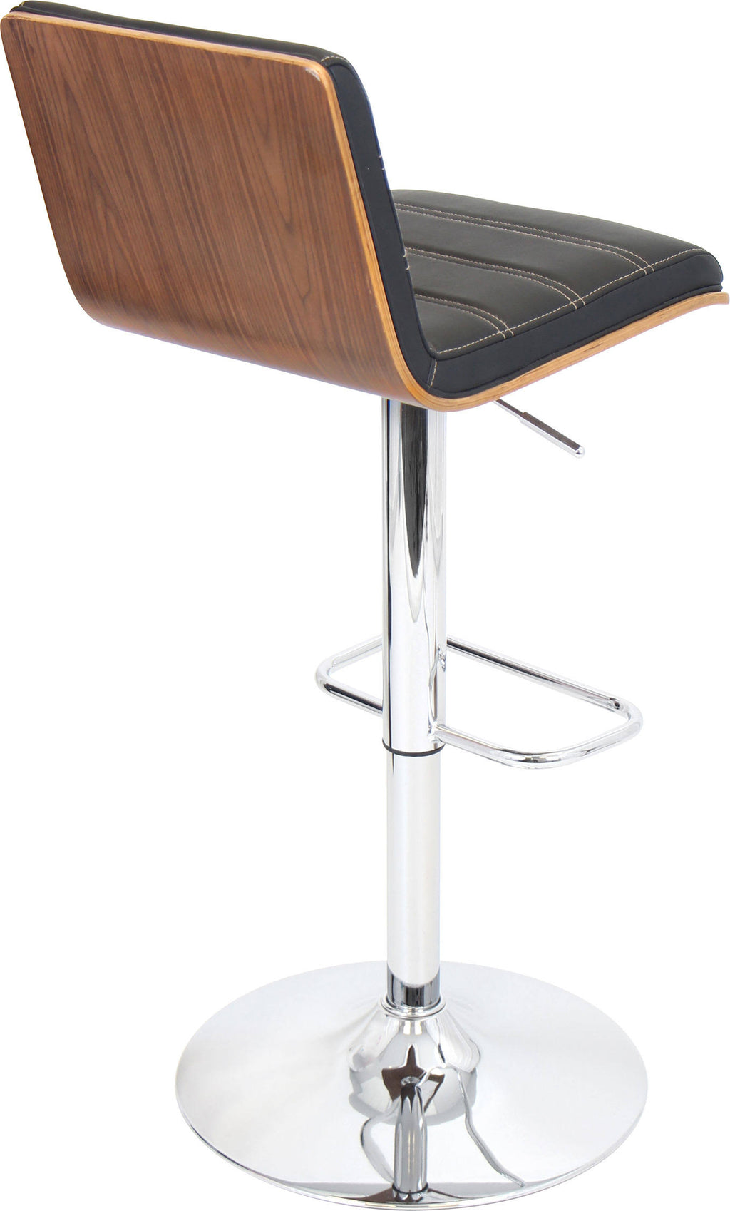 Walnut/Black Barstool J531