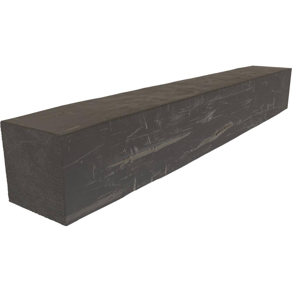 Aged Cedar Faux Wood Fireplace Mantel J345