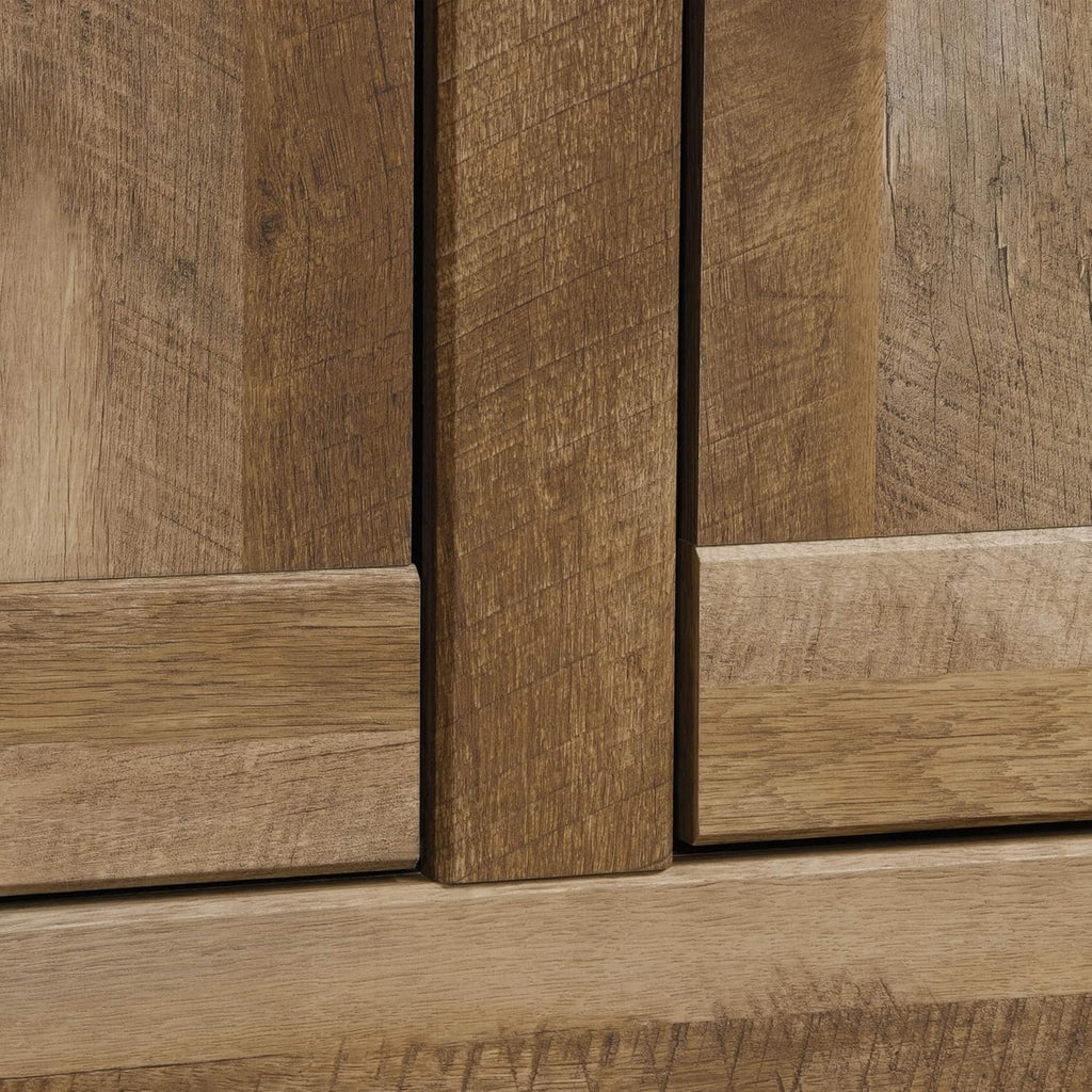 Craftsman Oak Storage Cabinet X424857