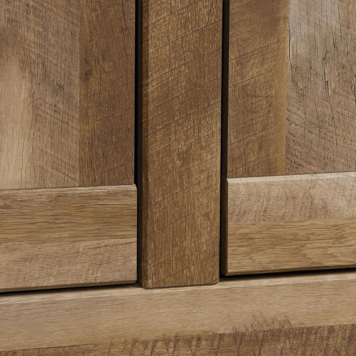 Craftsman Oak Storage Cabinet X424857