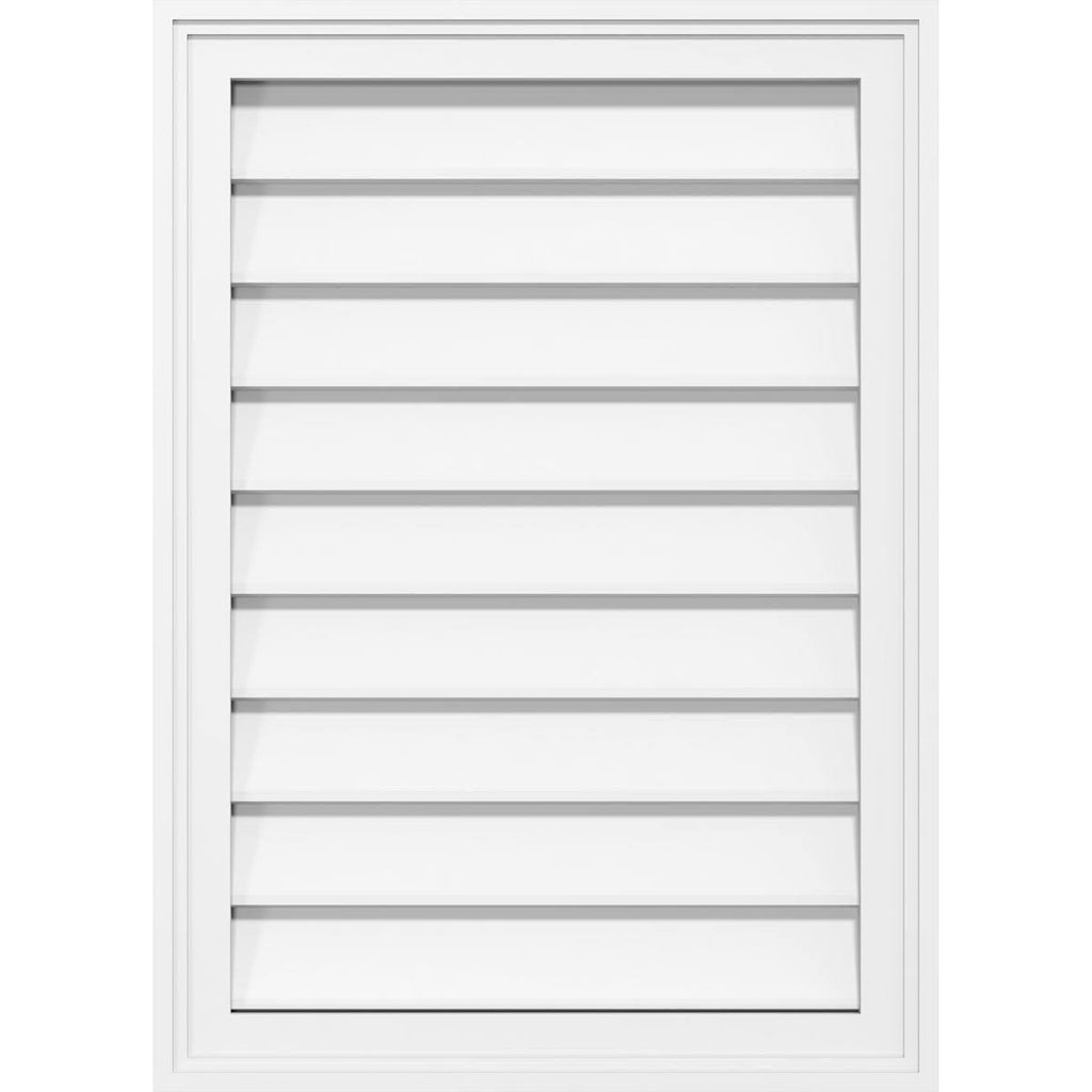 42x22W x 26x22H PVC Gable Vent with Brickm I5480