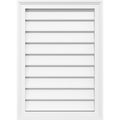 42x22W x 26x22H PVC Gable Vent with Brickm I5480