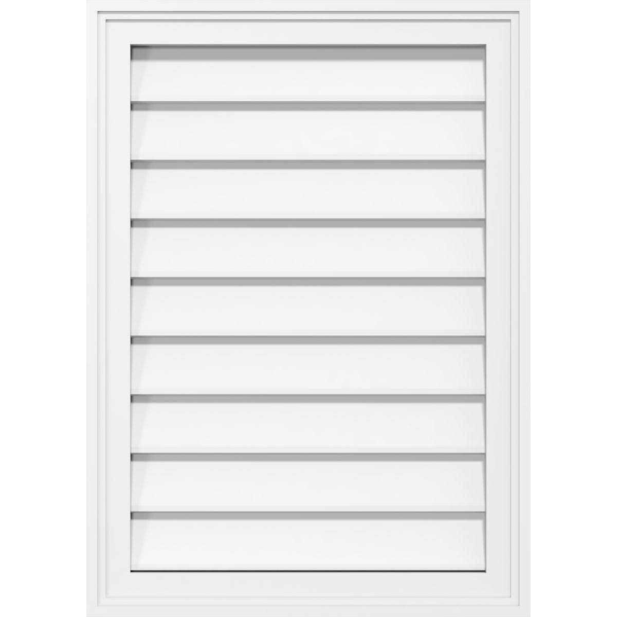 42x22W x 26x22H PVC Gable Vent with Brickm I5480