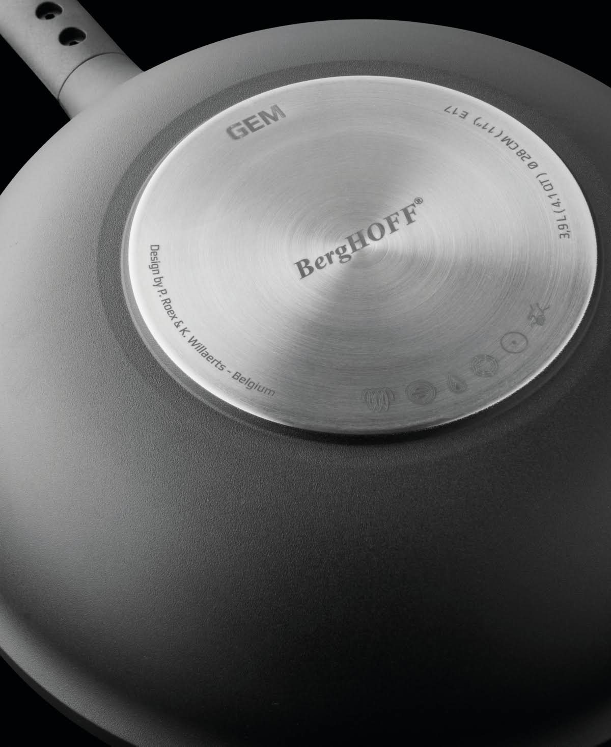 Black Non-Stick Stir Fry Pan D97827