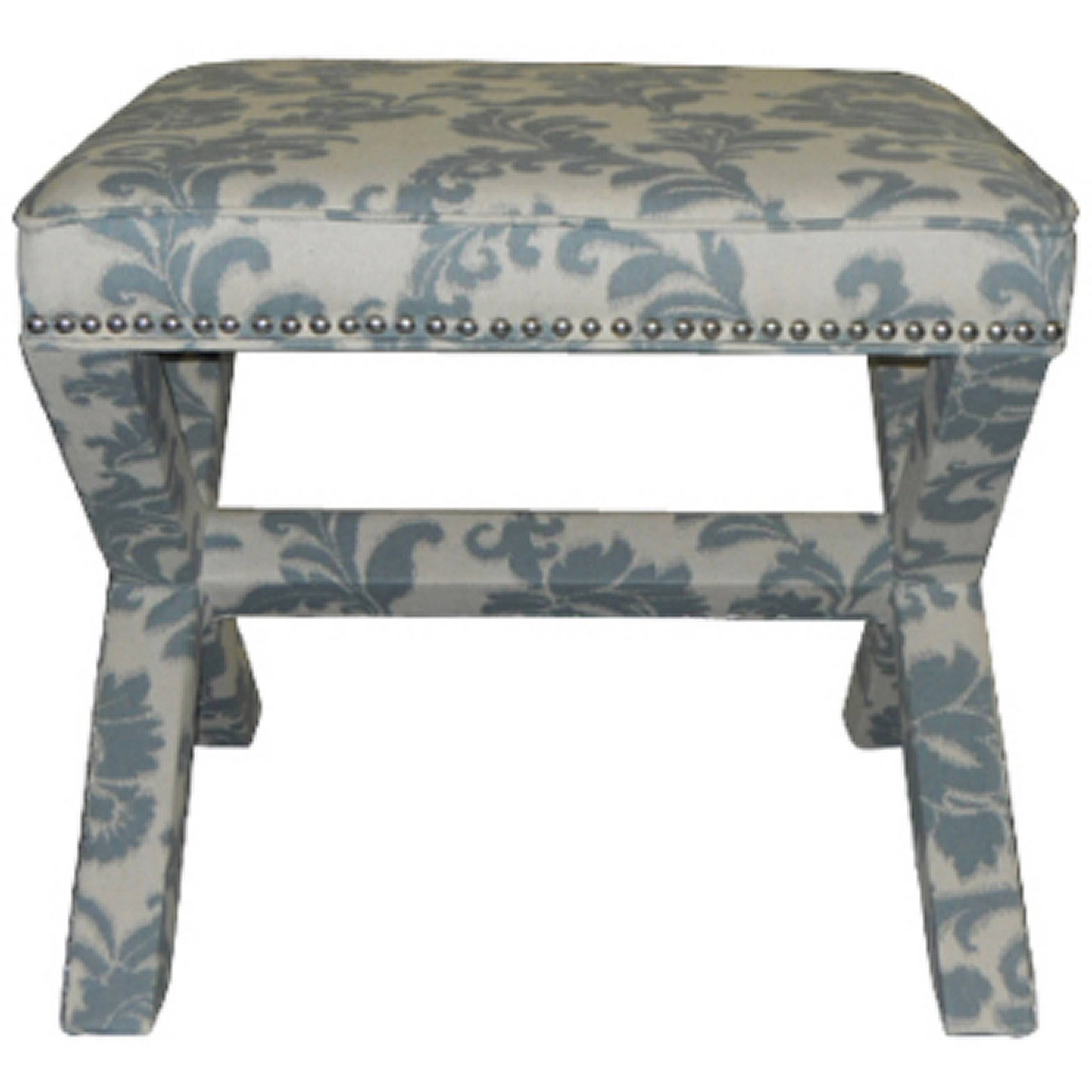 Slate/Beige Ottoman Z77807
