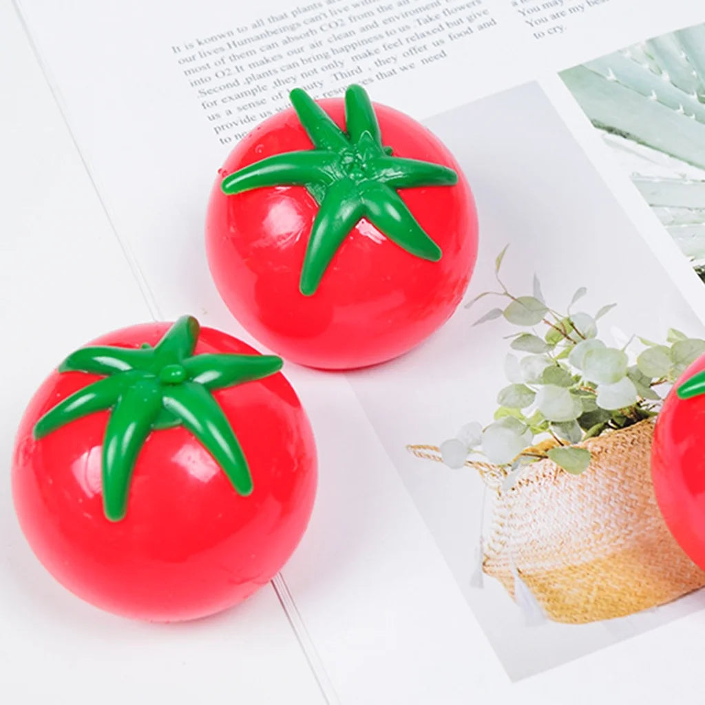 Tomato Squeeze Toy Stress Ball V317767