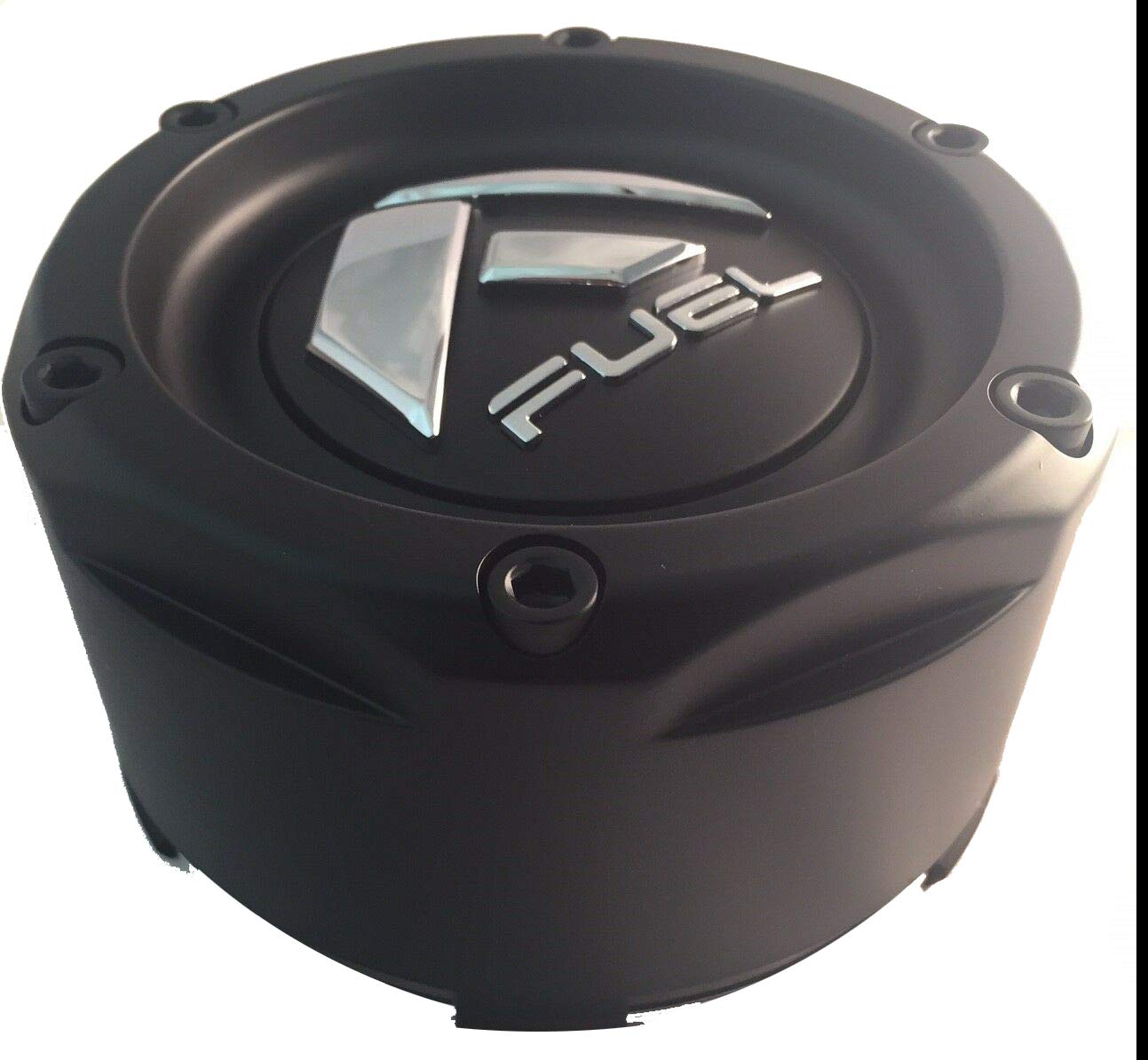 2 Pack Matte Black Wheel Center Caps R50908