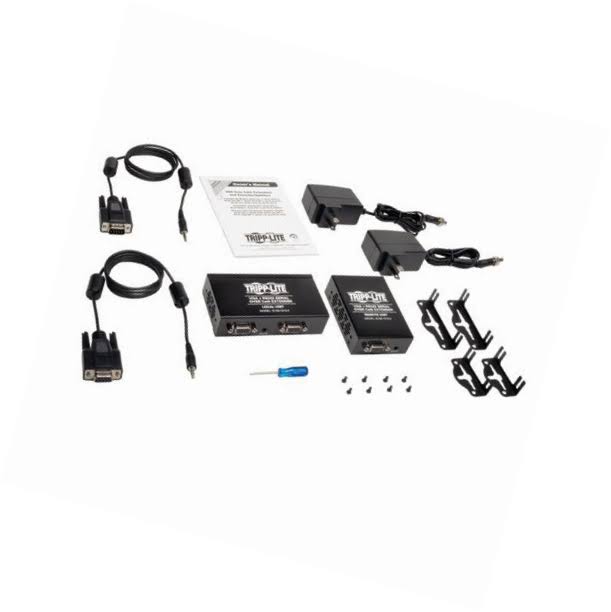VGA & RS232 Over Cat5 Cat6 Extender J2824