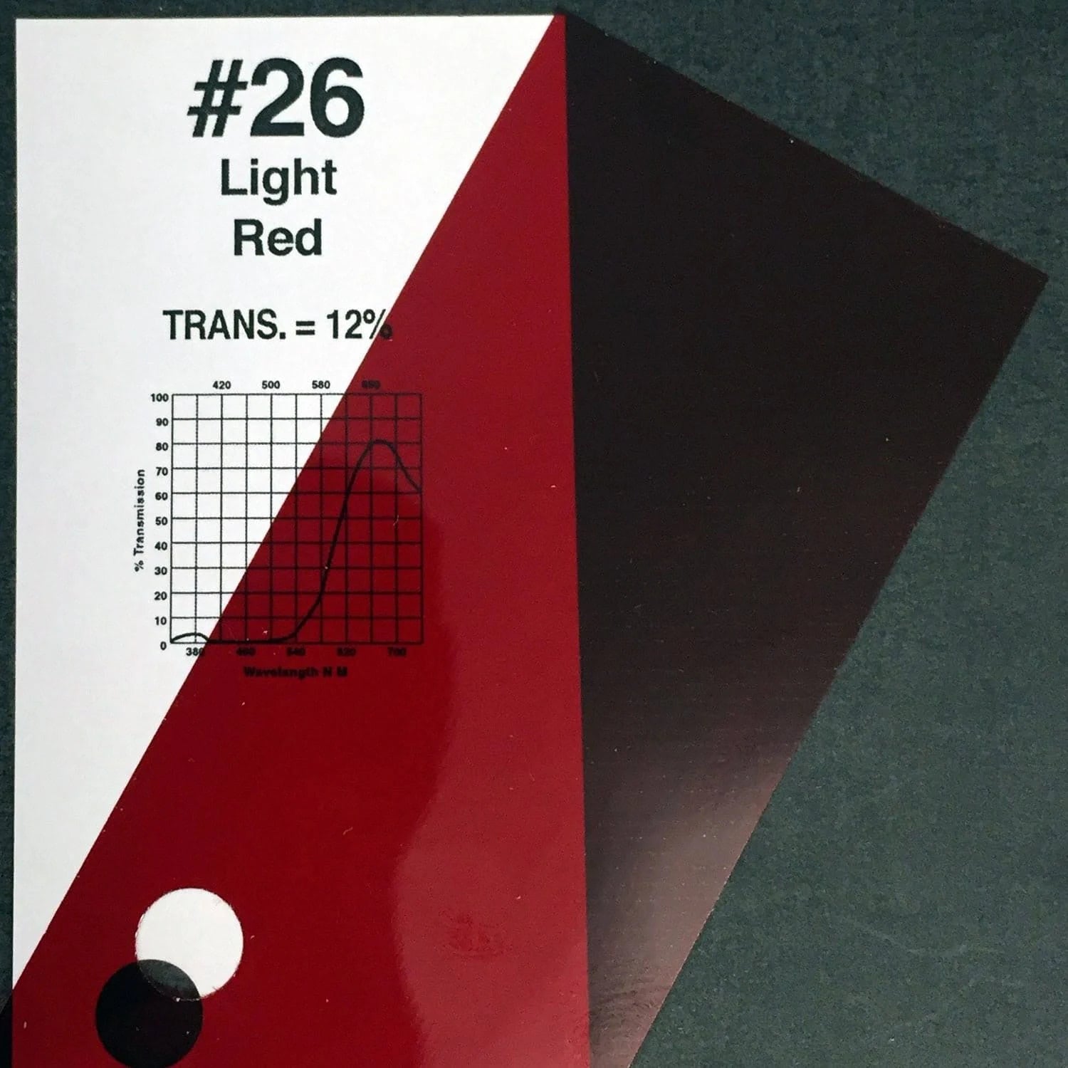 Light Red Filter L127490