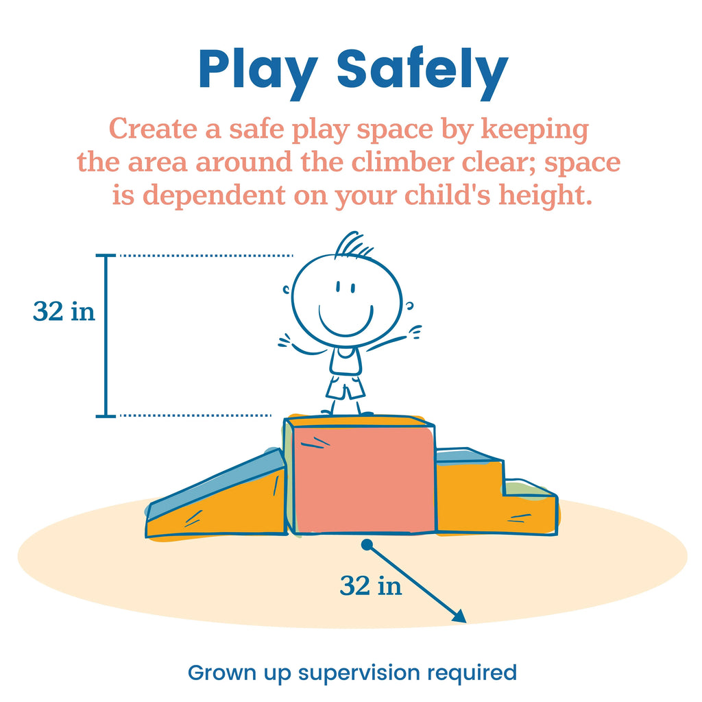 2-Piece Beginner Climber and Slide M19825