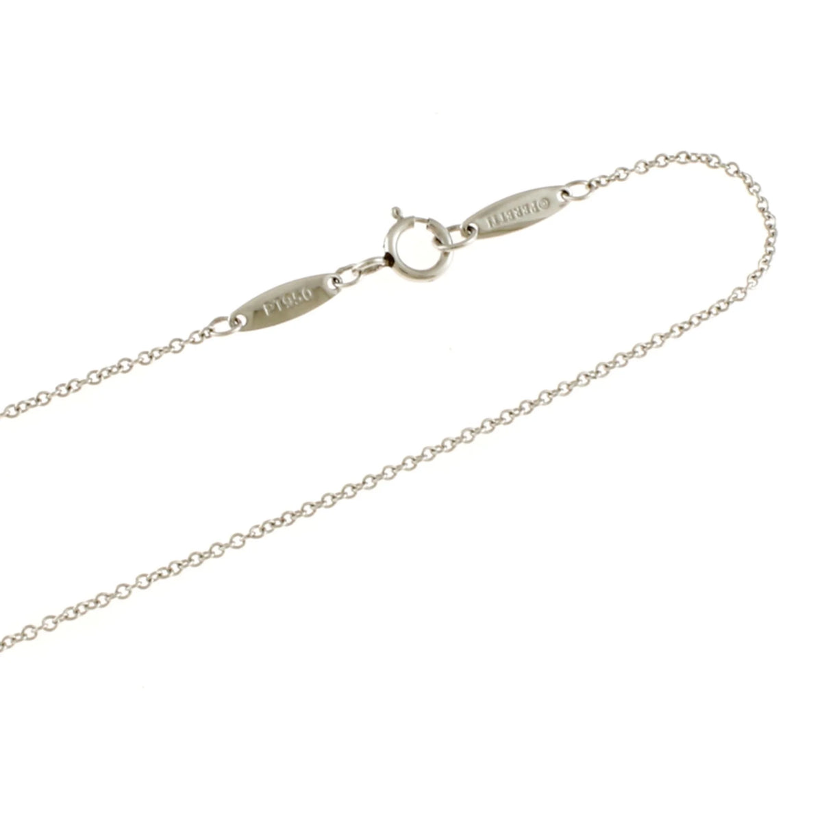 Platinum Necklace By The Yard Diamond F365