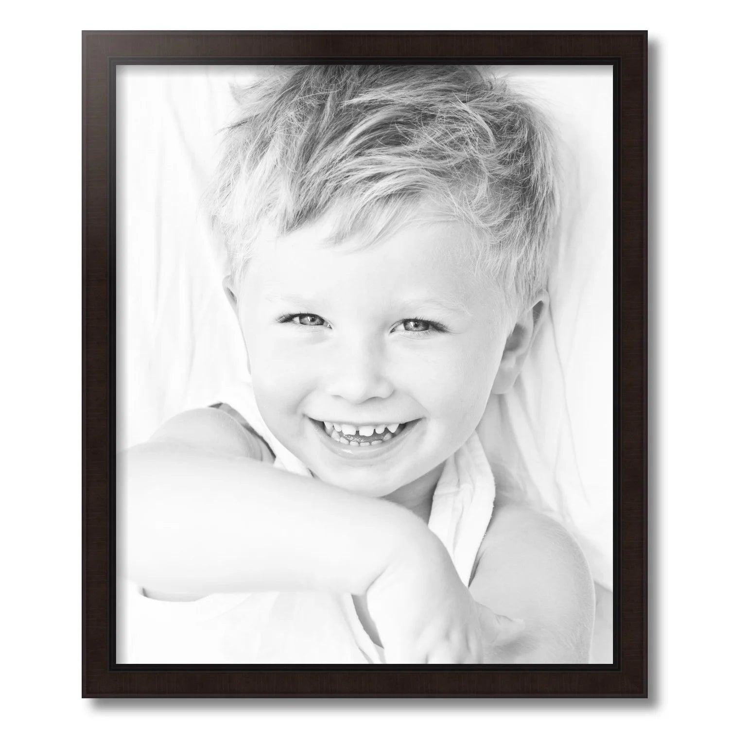 20x24 Inch Windsor Walnut Picture Frame with Plexi Glass F965