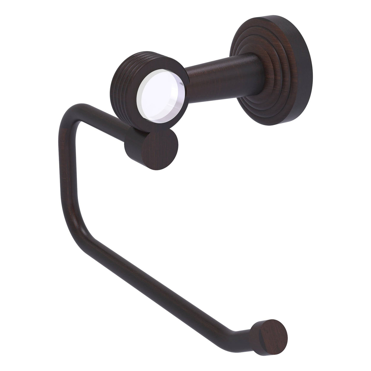 Toilet Tissue Holder with Groovy Accents Venetian Bronze C327