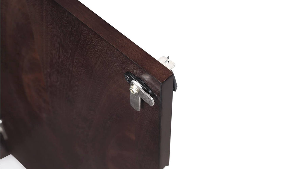 Dark Walnut 2 Door Storage Printer Cabinet T930