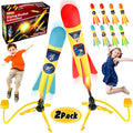 Terra Toy Rocket Launcher, 2 Launchers & 8 Foam Rockets, Outdoor Toy E499320