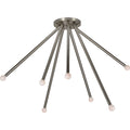 Satin Nickel Ceiling Fixture C7973