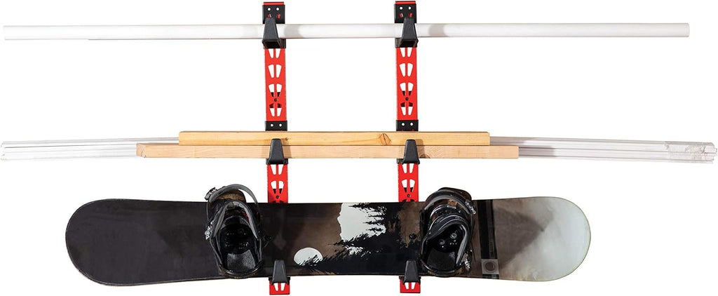 6-Arm 10-Inch Deep Cantilever Rack Workshop Storage System T14095