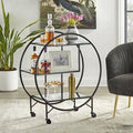 Black Bar Cart E316378