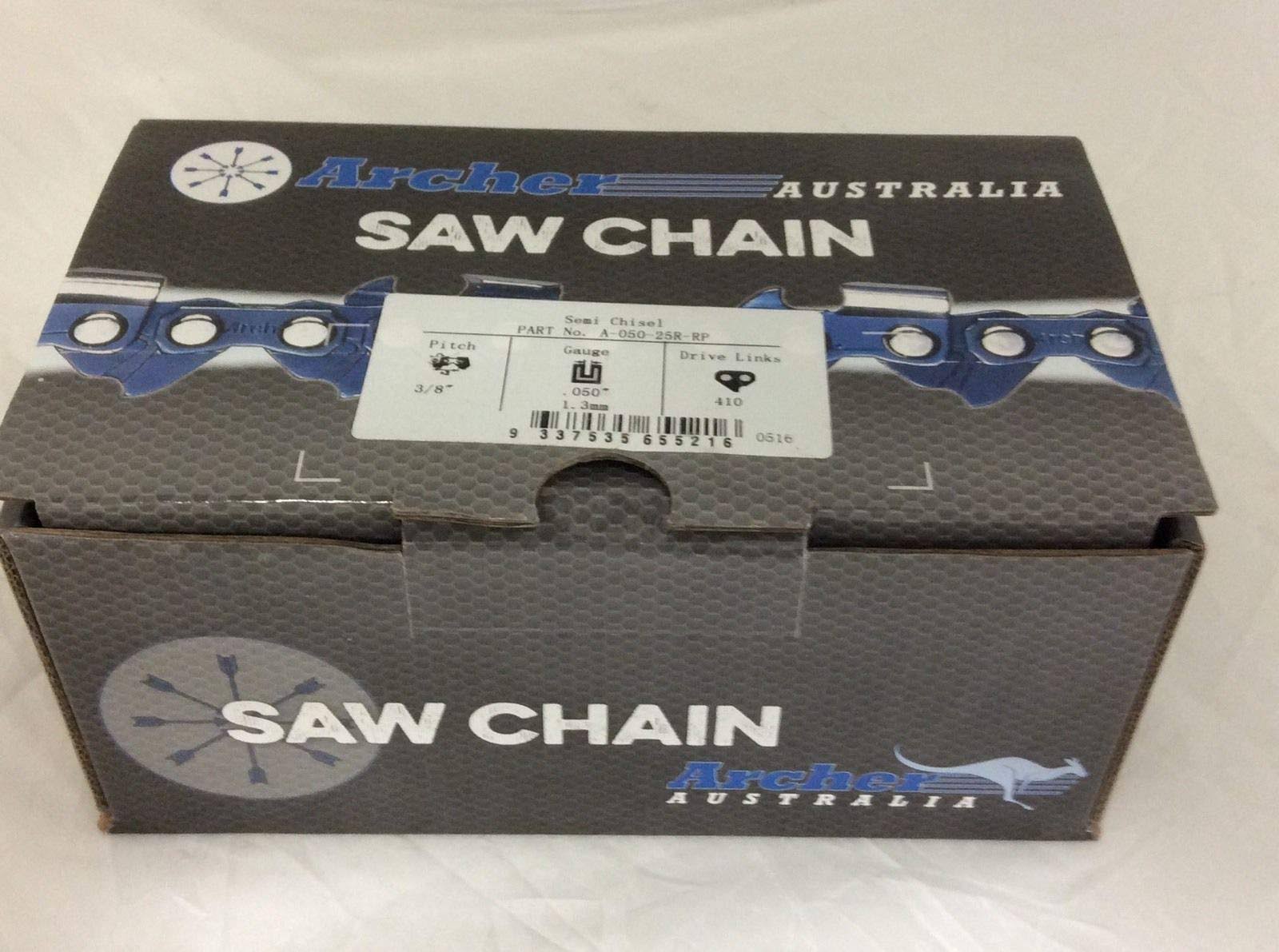 Ripping Chain Saw Chain 25ft Roll 3/8x22 Pitch .050 M3191