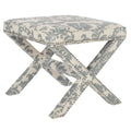 Slate/Beige Ottoman Z77807