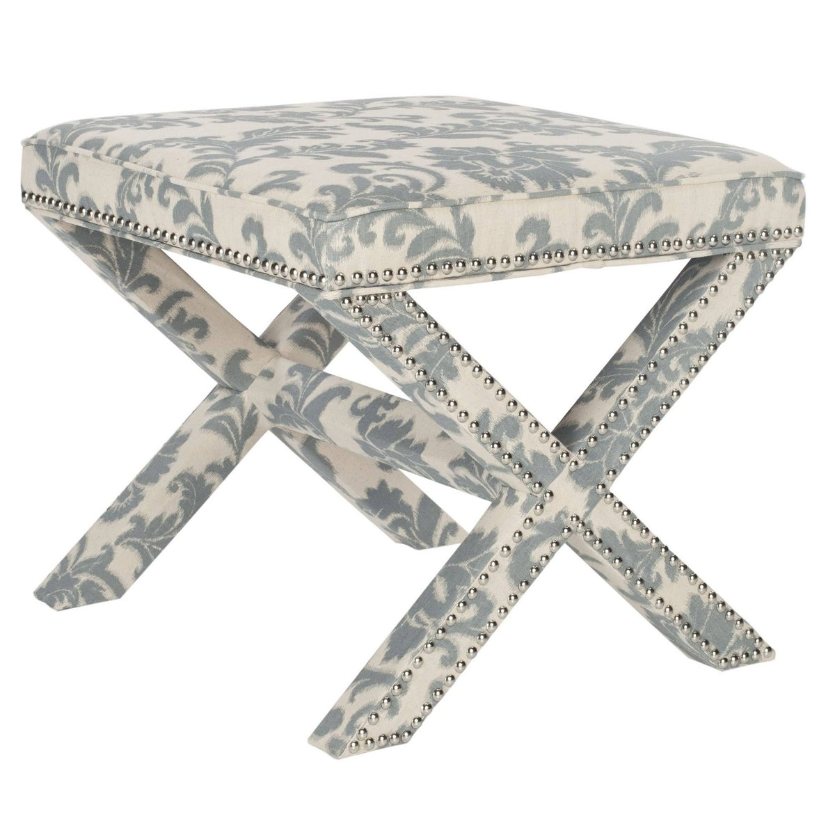 Slate/Beige Ottoman Z77807