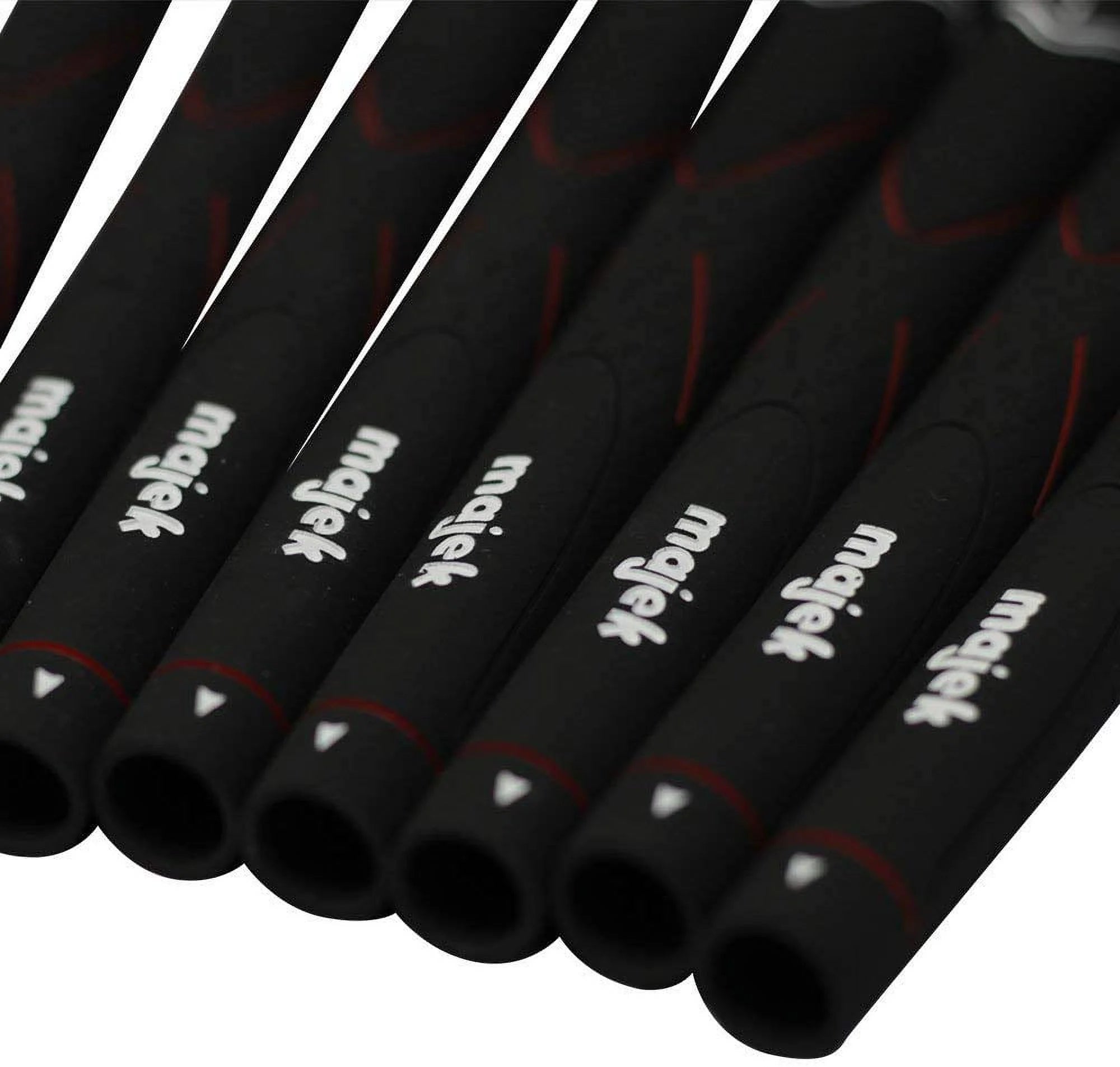 Midsize Black Golf Grips Kit with Grip Tape and Clamp Y81084