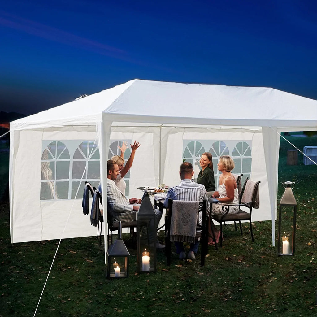 White Party Tent Canopy Shelter K485