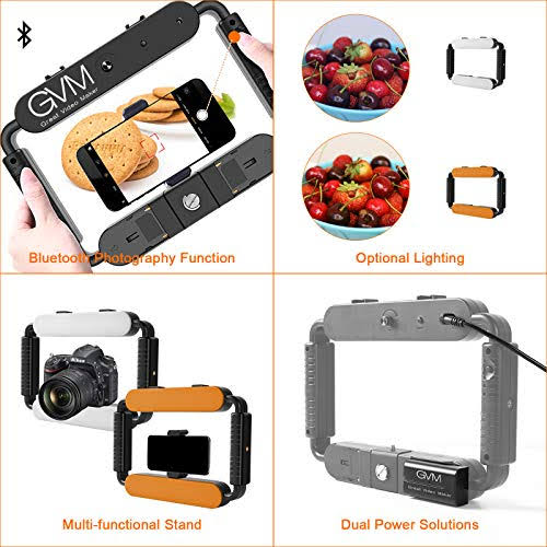 LED Ring Light 5600k Smartphone Video Rig V854939