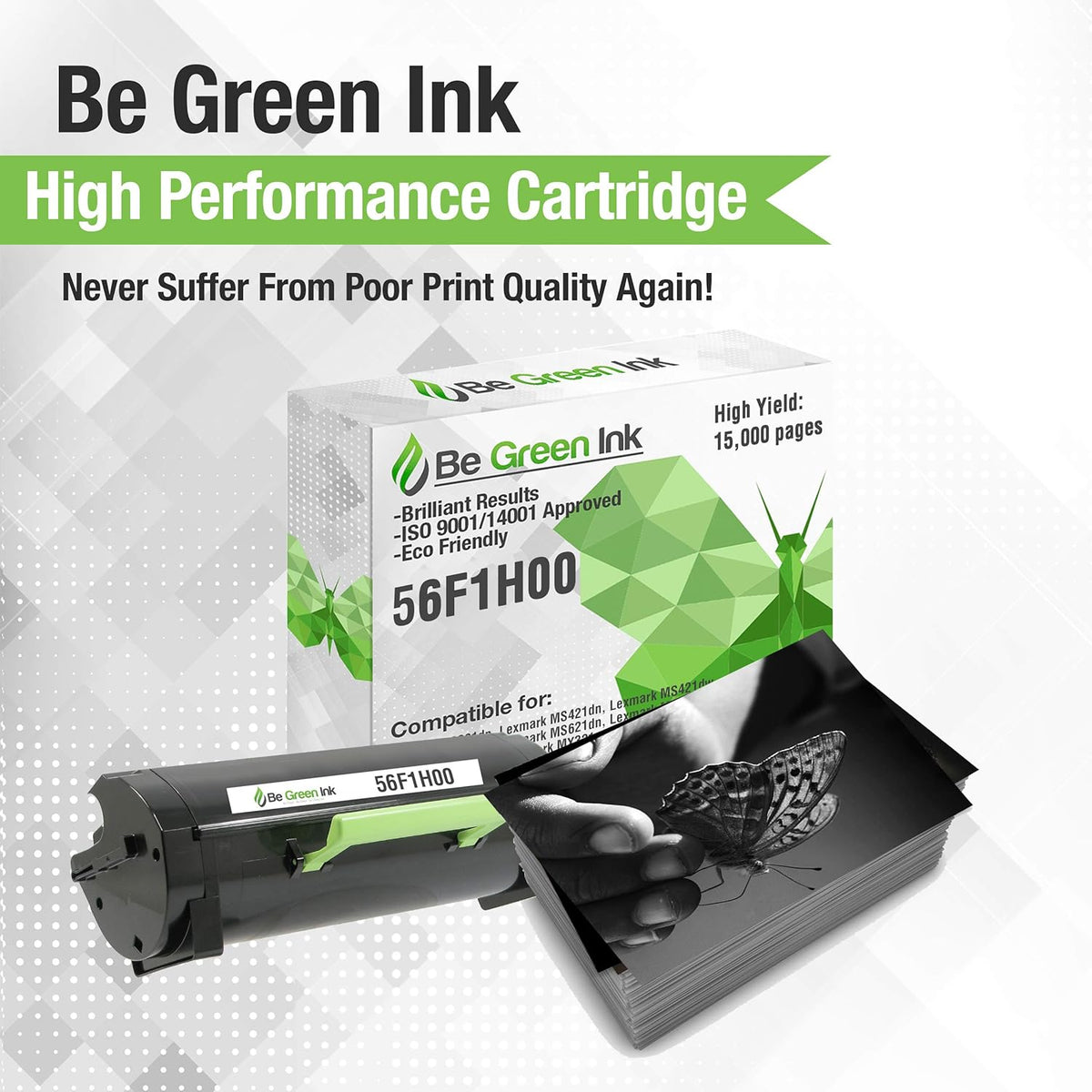Black Compatible Replacement Toner Cartridge 15K Y71910