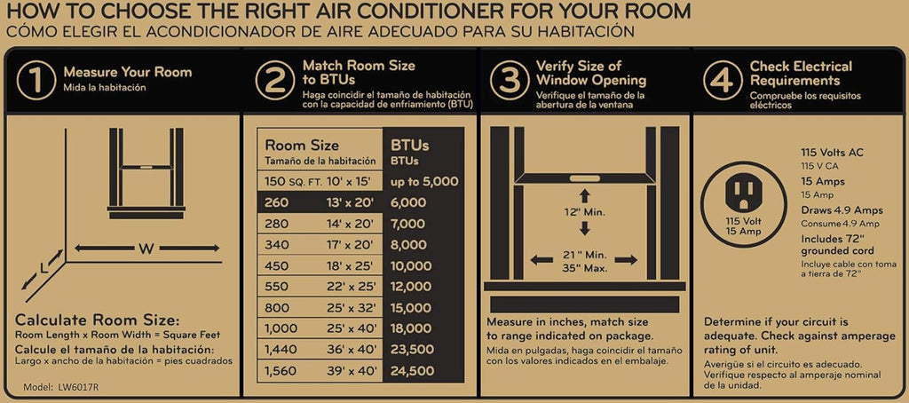 White 6,000 BTU Window Air Conditioner with Remote Control V648239