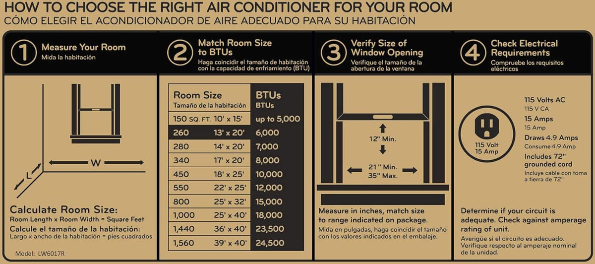 White 6,000 BTU Window Air Conditioner with Remote Control V648239