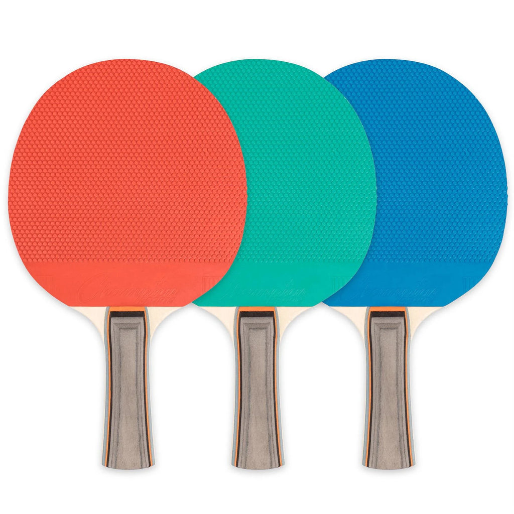 5 Ply Rubber Table Tennis Paddle, Bundle of 5 V65038