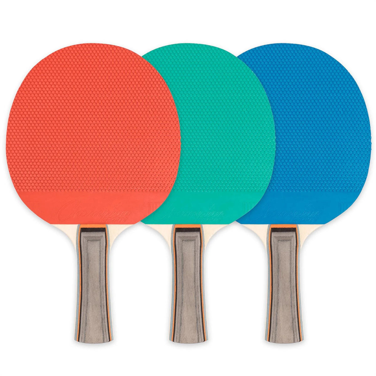 5 Ply Rubber Table Tennis Paddle, Bundle of 5 V65038