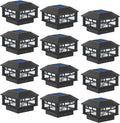 Solar Post Cap Lights 10 Lumen Double LED Waterproof 8 Pack G825