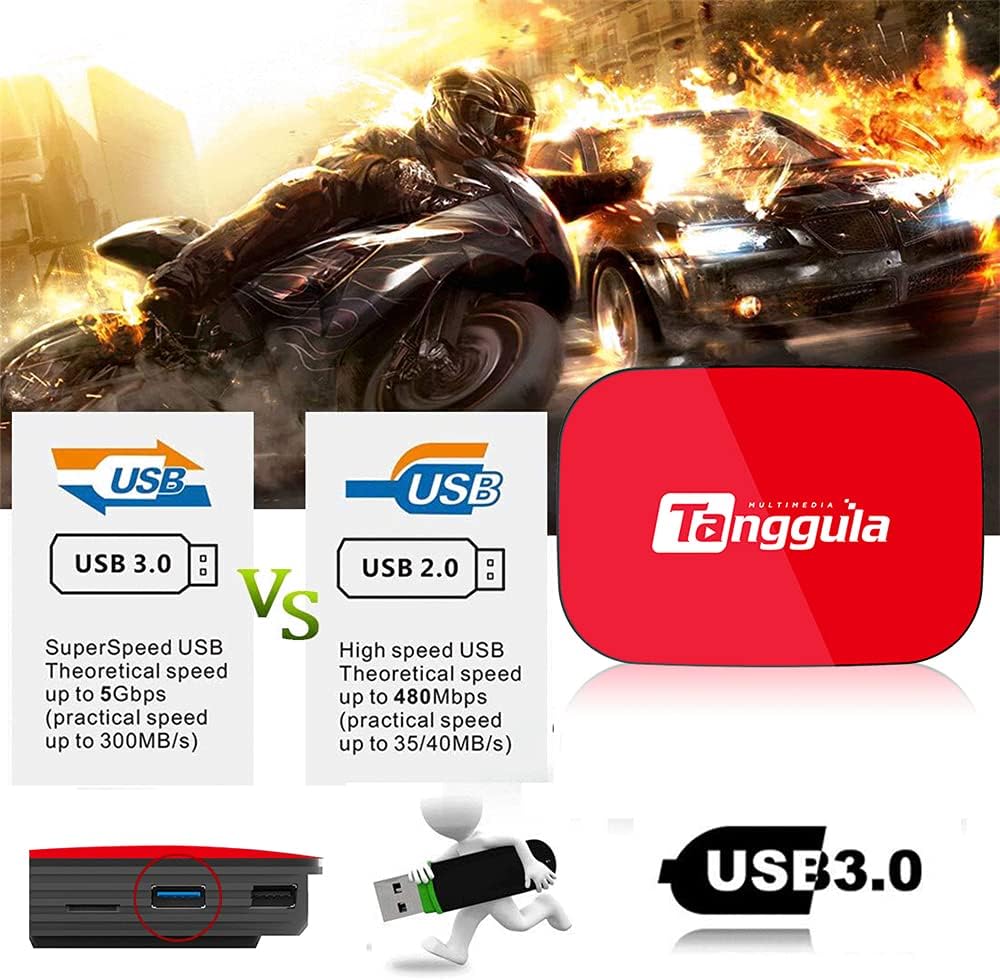 Android TV Box 4GB+128GB Media Player B3632
