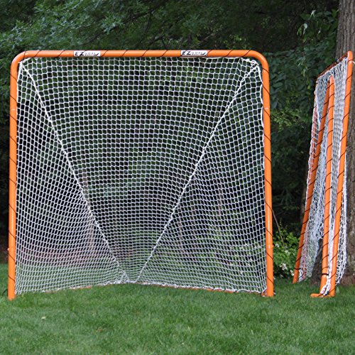 6 x 6-Feet Orange Lacrosse Folding Goal V404