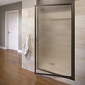 Oil-Rubbed Bronze Pivot Shower Door Y51041