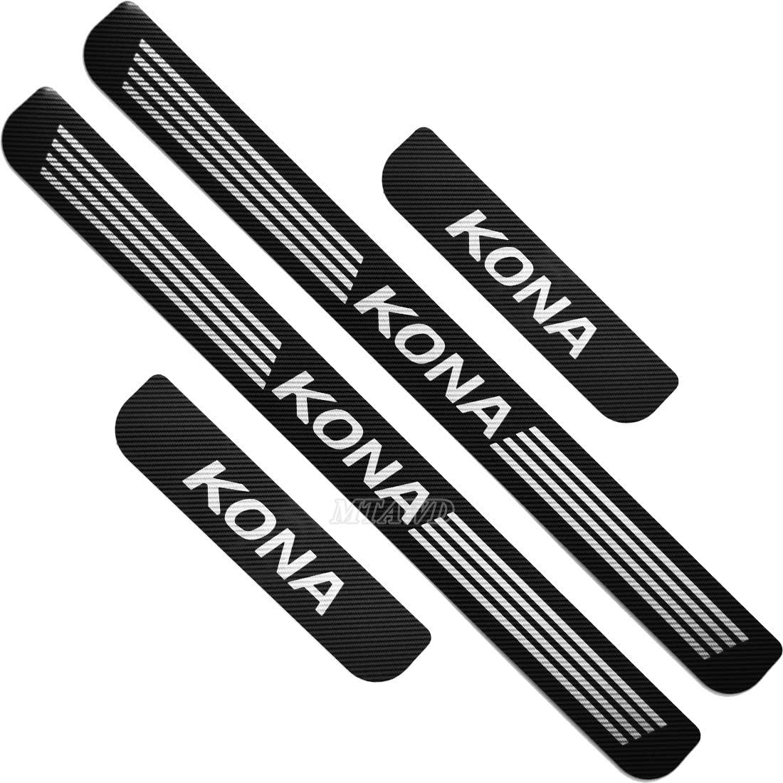 Red Stainless Car Door Sill Protectors Pack of 2 M103886