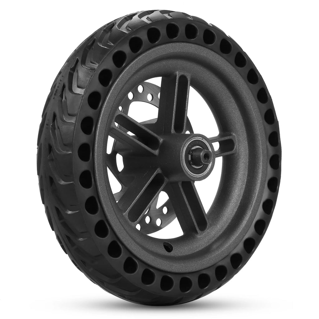 8.5 inches Solid Electric Scooter Rear Tire with Wheel Hub Disc Brake Set A169471