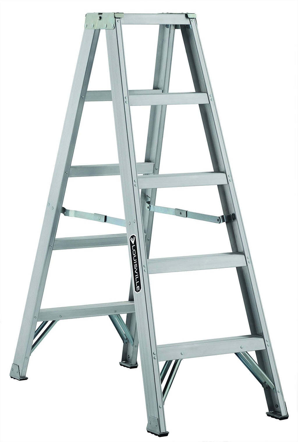 5 ft Aluminum Twin Stepladder G116